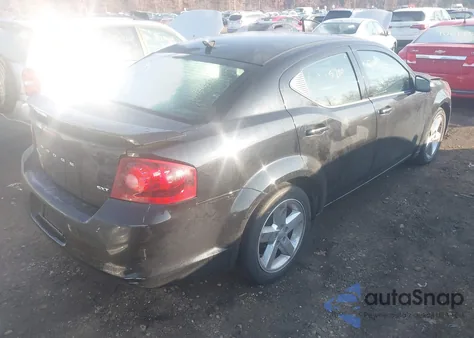 2013 Dodge Avenger Sxt из США, поврежденный, VIN 1C3CDZCG4DN586133